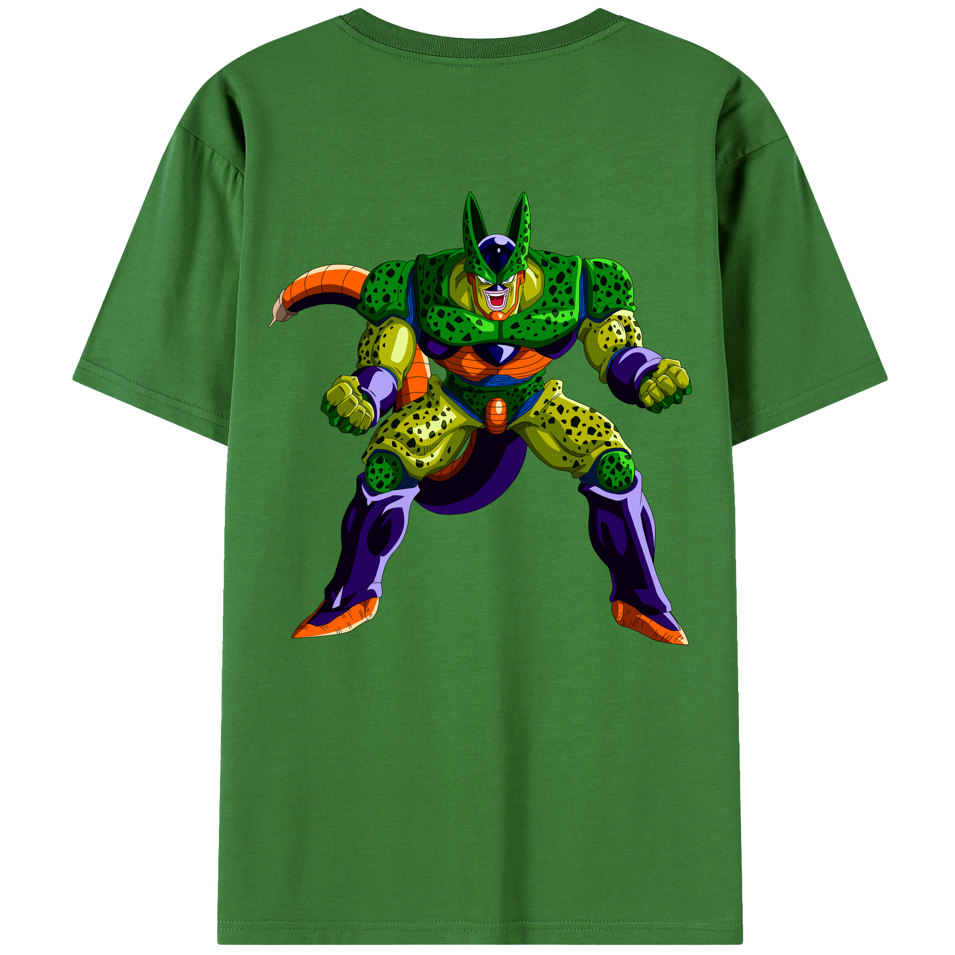 （画像用） ドラゴンボール セル DRAGON BALL Cell レディース半袖Tシャツ(バックプリント)